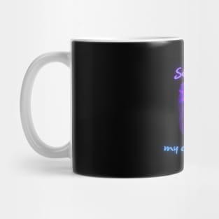 Sorry, i can't...my cat needs me! neon Mug